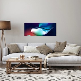 Tablou - Balena spațială (120x50 cm)