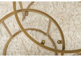 Set de măsuțe de cafea Aurum Gold 60 cm, 2buc.