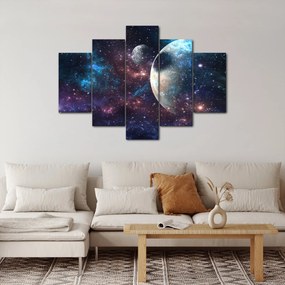 Tablou cu cosmos (150x105 cm)