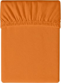 Cearsaf Jersey HIGHFIT portocaliu 180 x 200 cm