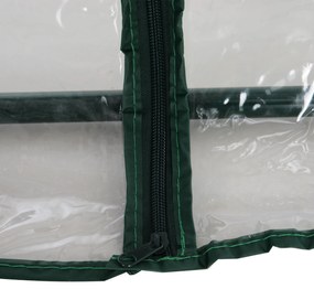 Outsunny sera de gradina, sera din PVC transparent sera pentru plante, legume, fructe 180x105x165 cm | AOSOM RO