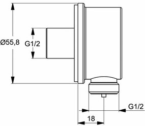 Sistem de dus Ideal Standard Ceraflex incastrat