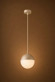 Argon 9001 - Lampă suspendată de exterior pe cablu LIV 1xE27/15W/230V IP44 bej