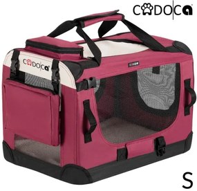 Deuba Geanta portabila pentru caini S 50x35x35cm - rosu