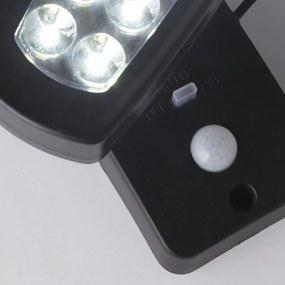 Aplica LED solara de exterior cu senzor de miscare IP44 Solar