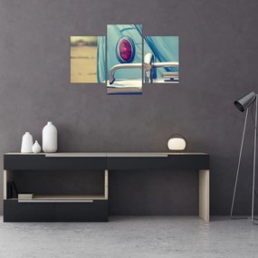 Tablou cu veteran turcoaz (90x60 cm)