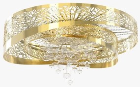 Lustra LED aplicata moderna diametru 100cm, design LUX GLORY 05-CH