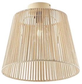 Plafonieră de exterior cu frânghie bej IP54 - Jayla