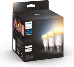 Set de 3 becuri LED dimabile Philips Hue WHITE A60 E27/6W/230V 2200-6500K