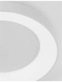 Plafoniera LED 4000K moderna 60cm RANDO THIN alba NVL-9353850