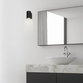 Brilagi - Aplică de perete CRISPINA 1xGU10/10W/230V 10 cm neagră