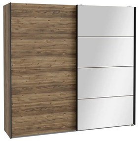 Dulap cu oglindă OREN 220x210 cm, finisaj stejar Artisan