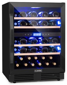 Vinovilla Onyx 43, frigider pentru vin cu două zone, 129 l, 43 de sticle, 3 culori