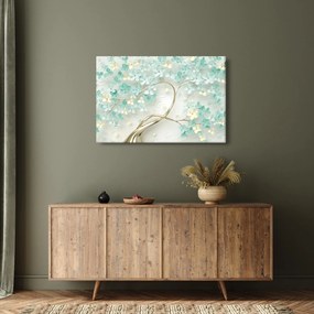 Tablou - Copac auriu înflorit (90x60 cm)