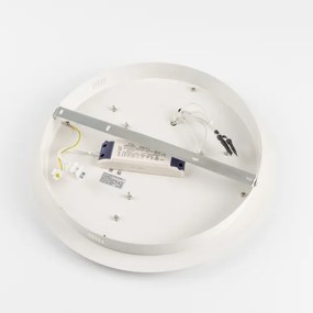 Wofi 9464.01.06.9000 - Plafonieră LED FLYNN, 25 W, 230 V, Ø 60 cm, alb