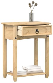 vidaXL Măsuță consolă Corona, 55x35x73 cm, lemn masiv de pin