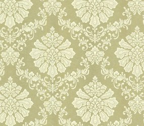 Tapet Broughton, Gold Metallic Luxury Damask, 1838 Wallcoverings, 5.3mp / rola