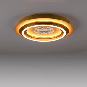 JUST LIGHT. 15089-60 - Plafonieră LED CICHIO LED/36W/230V aurie