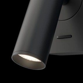 Aplica cu spot directionabil LED design modern MIRAX negru MYC039WL-L3B3K