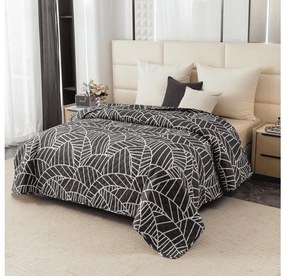 Cuvertura de pat cu model CHARCO, gri Dimensiune: 220 x 240 cm