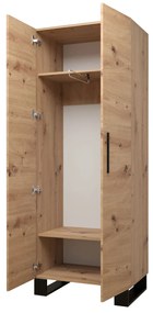 Dulap de haine Amanda (stejar artisan). 1085846