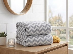 Prosop cu uscare rapida SWIFTURA 50x100 cm gri, 100% microfibra