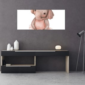 Tablou - Animăluț în acuarelă N⁰5 (120x50 cm)