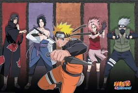 Poster Naruto Shippuden - Naruto & Allies, (91.5 x 61 cm)