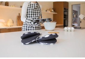 Set de mănuși de bucătărie 2 buc. din bumbac Gingham – Tiseco Home Studio