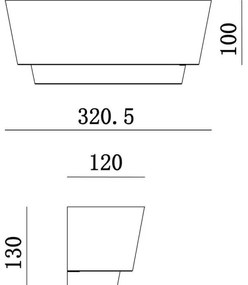 Aplică Deko-Light 341205 TWYNNDA 1xE14/40W/230V alb
