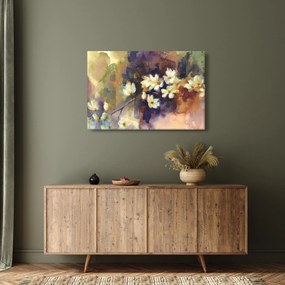 Tablou - Magnolii albe, pictură (90x60 cm)