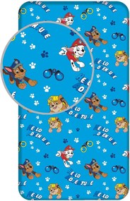 Cearșaf cu motiv Patrula Cățelușilor