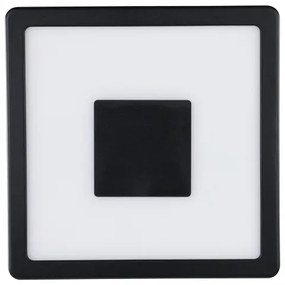 Plafonieră LED de exterior IPHIAS LED/17W/230V IP44 neagră Eglo 900283