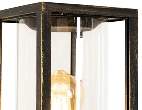 Lampă de podea vintage pentru exterior aur antic 100 cm IP44 - Charlois