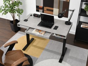 Masă PC Osto 120 (beton + negru). 1109821
