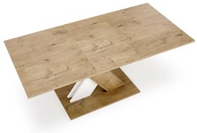 Masa de bucaterie Xarelto, stejar lancelot / alb