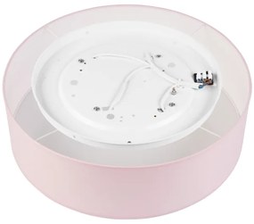 Plafonieră SIRJA PASTEL DOUBLE 4xE27/15W/230V d. 45 cm roz