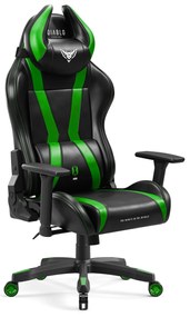 Scaun gaming Diablo X-Horn 2.0 Normal Size: negru-verde