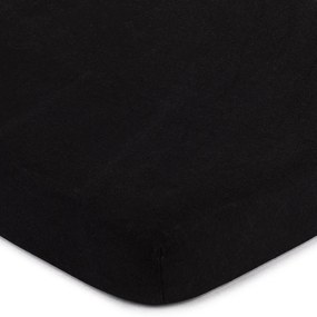 Cearşaf 4Home jersey, negru, 220 x 200 cm
