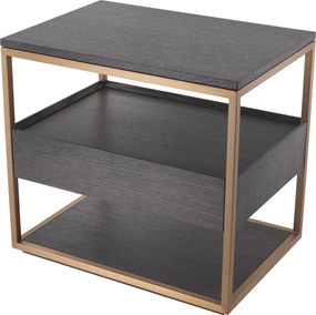 Masuta laterala cu sertar design elegant LUX Parker 114216 HZ