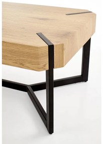 Masuta de cafea LIVANI in decor stejar auriu