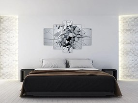 Tablou abstracție 3D (150x105 cm)