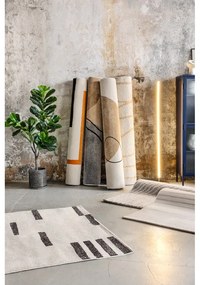 Covor portocaliu/crem 160x230 cm Linea – Bonami Selection