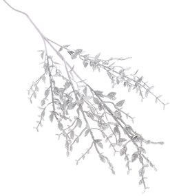 Creangă artificială de iarnă Twiggle argintiu, 20x 75 cm
