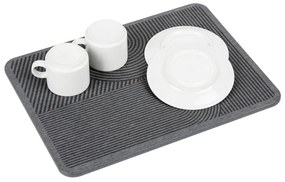 Scurgător de vase gri din diatomit 40x30 cm Damon – Wenko