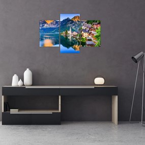 Tablou - Sat alpin (90x60 cm)