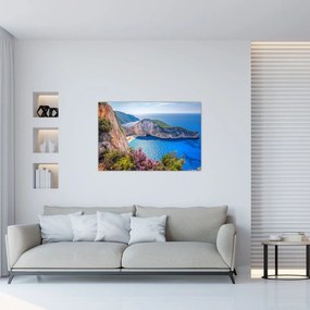 Tablou - Plaja Navagio, Grecia (90x60 cm)