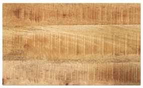 vidaXL Blat masă, 40x20x3,8 cm, dreptunghiular, lemn masiv mango brut