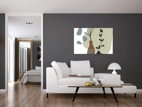 Tablou - Flori într-o vază N⁰2 (90x60 cm)