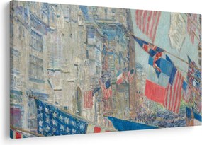 Tablou - Childe Hassam, Allies day, reproducere (90x60 cm)